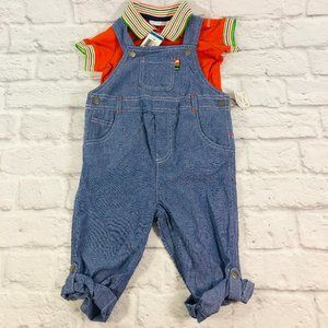 First Impressions Boys Overalls 2 PC